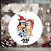 Bluey Family Personalized Christmas Ornament Xmas Gift for Lovers