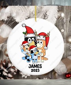 Bluey Family Personalized Christmas Ornament Xmas Gift for Lovers