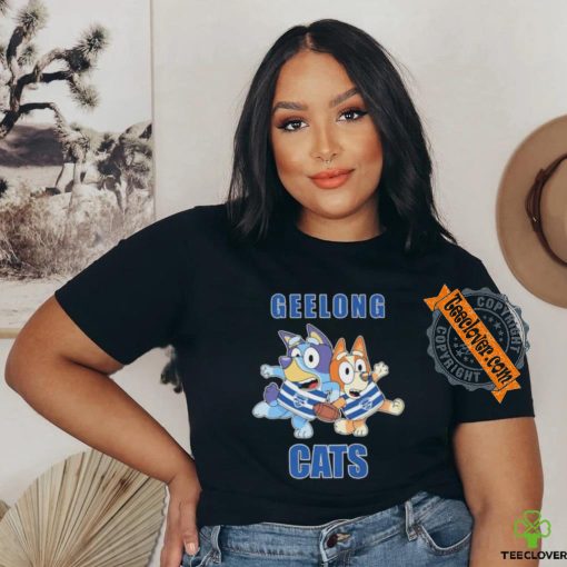 Bluey Geelong Cats Shirt
