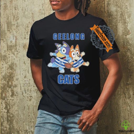 Bluey Geelong Cats Shirt