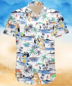 Bluey Hawaiian Gift For Fan Shirt
