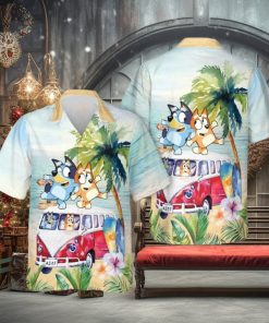 Bluey Hawaiian Shirt Bluey And Bingo Set Tropical Best Hawaiian Shirts