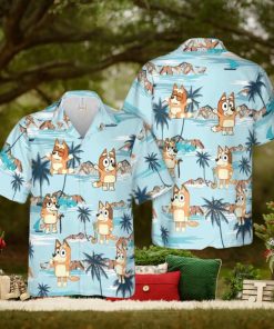 Bluey Hawaiian Shirt Bluey Beach Best Hawaiian Shirts