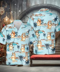 Bluey Hawaiian Shirt Bluey Beach Best Hawaiian Shirts