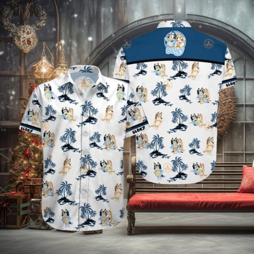 Bluey Hawaiian Shirt Bluey Character Best Hawaiian Shirts