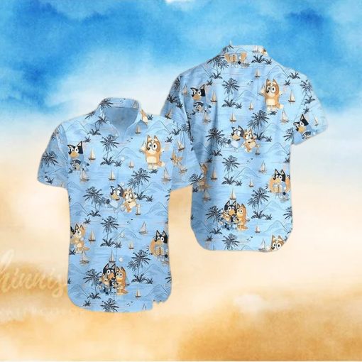 Bluey Hawaiian Shirt Bluey Dad Life Family Best Hawaiian Shirts