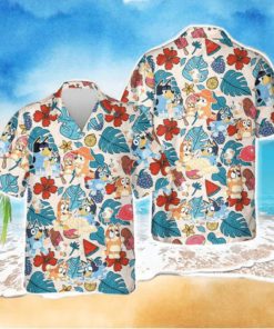 Bluey Hawaiian Shirt  Bluey Hawaiian Dad Life Family Shirt  Fathers  Gift Shirt