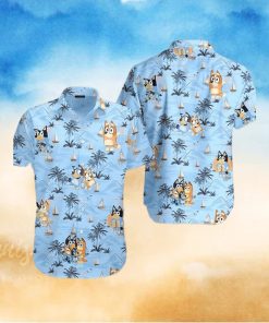 Bluey Hawaiian Shirt Bluey Hawaiian Dad Life Family Shirt