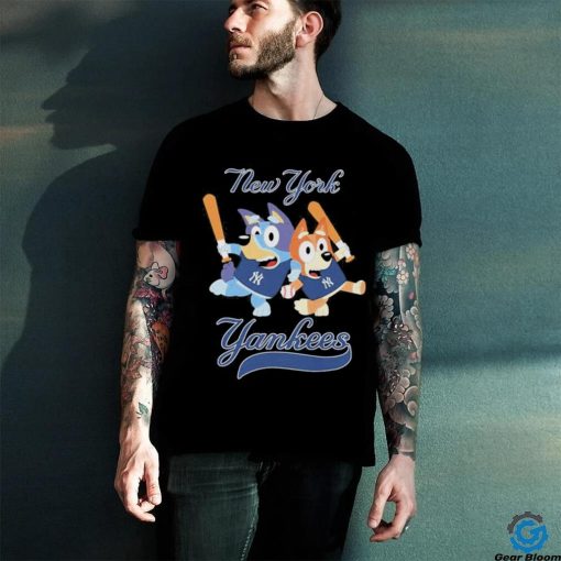 Bluey Heelers New York Yankees Baseball Team Fan T Shirt