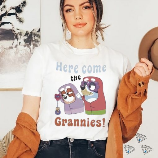 Bluey Here Come The Grannies T Shirt