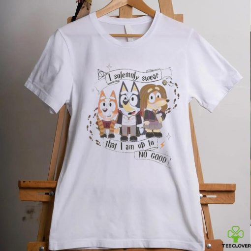Bluey I Solemnly Swear That I Am Up to No Good shirt