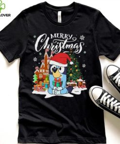 Bluey Merry Christmas T Shirt, Bluey Christmas Shirt, Bluey Christmas Tree T Shirt