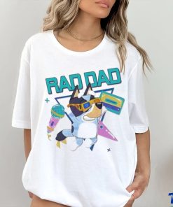 Bluey Rad Dad Bandit Heeler Dancing shirt