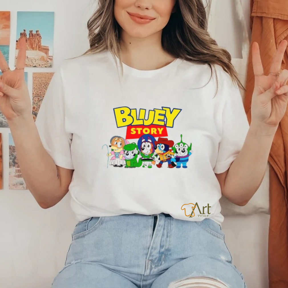 Bluey Story T shirt Bluey Story T shirt