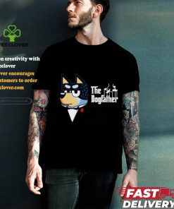 Bluey The Dogfather cartoon shirt
