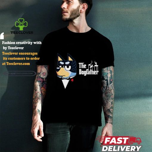Bluey The Dogfather cartoon shirt