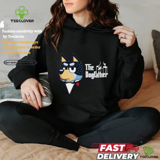 Bluey The Dogfather cartoon shirt
