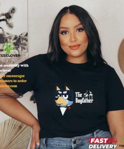 Bluey The Dogfather cartoon shirt