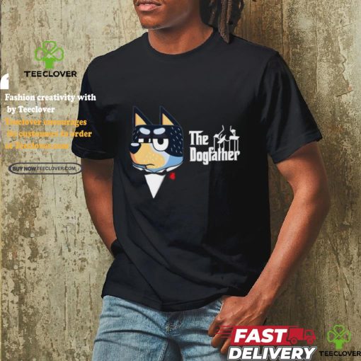 Bluey The Dogfather cartoon shirt