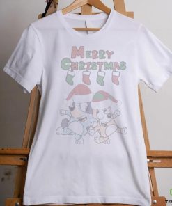 Bluey Ugly Merry Christmas Bluey And Bingo shirt