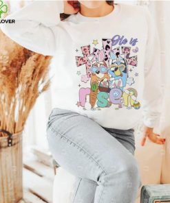 Bluey characters He is Risen Easter day hoodie, sweater, longsleeve, shirt v-neck, t-shirt