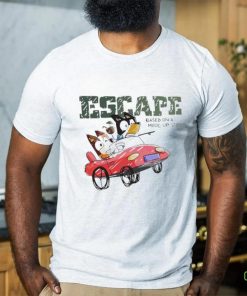 Bluey driving a car Escape Based On A Made Up Story shirt