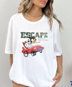 Bluey driving a car Escape Based On A Made Up Story shirt 3 Bluey driving a car Escape Based On A Made Up Story shirt