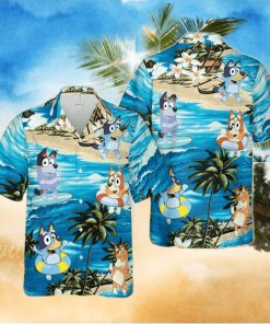 BlueyDad Hawaiian Shirt  BlueyDad Button Shirt