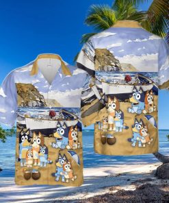 BlueyDad Hawaiian Shirt BlueyDad Hawaiian Dad Life Family Shirt 9A9