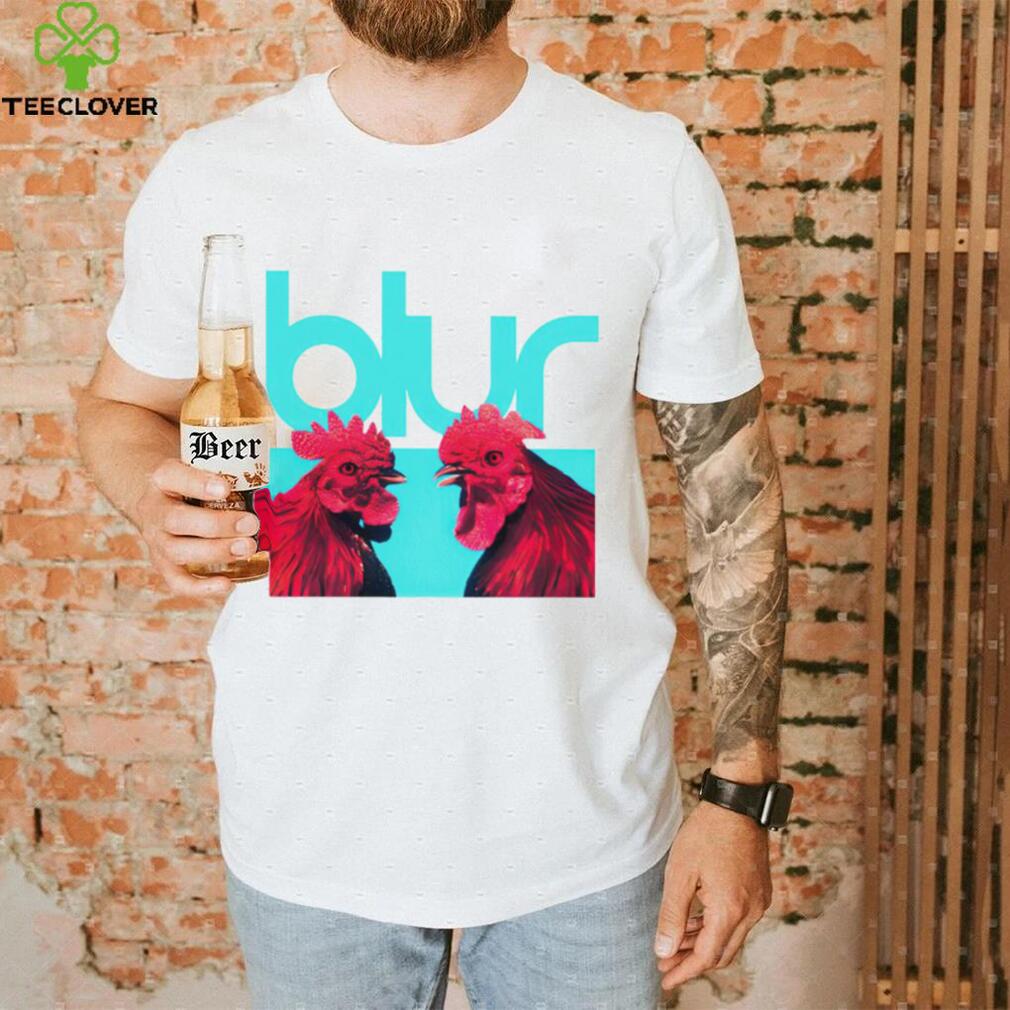 Blur two chicken shirt Blur two chicken shirt