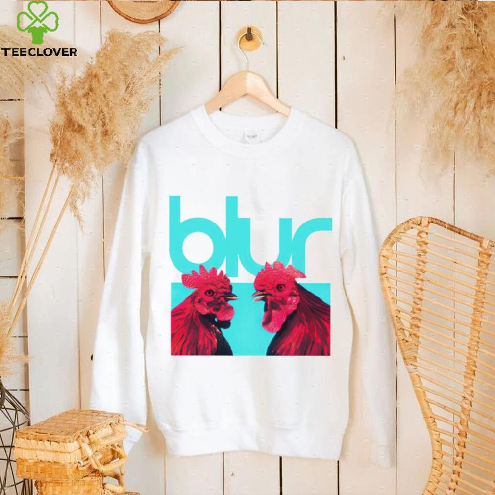 Blur two chicken shirt Blur two chicken shirt