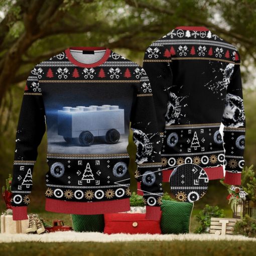 Blursed Cybertruck Ugly 3D Sweater AOP Best Gift For Christmas