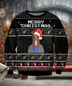 Bo Jack Horseman Cartoon Knitted Ugly Xmas Sweater