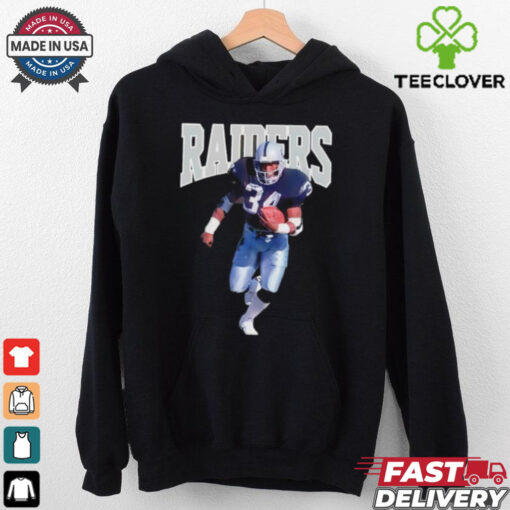 Bo Jackson Las Vegas Raiders football shirt