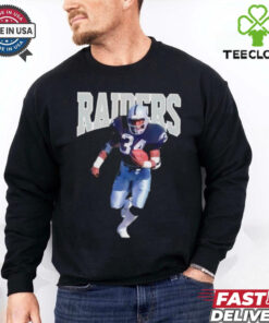 Bo Jackson Las Vegas Raiders football shirt