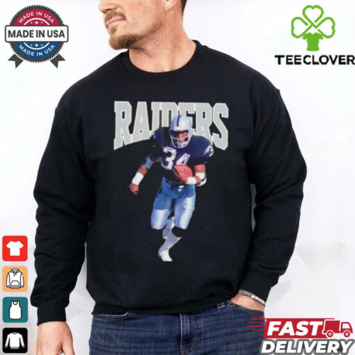 Bo Jackson Las Vegas Raiders football shirt