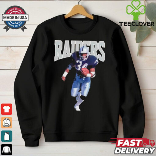 Bo Jackson Las Vegas Raiders football shirt