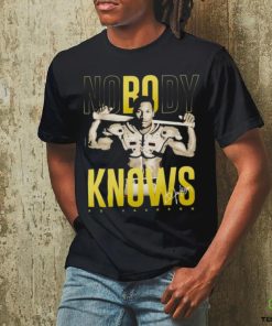 Bo Jackson nobody knows signature baseball shirt