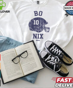 Bo Nix Denver Helmet shirt