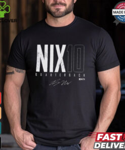 Bo Nix Nix 10 Denver Elite Quarterback Denver Broncos NFL Signature t shirt