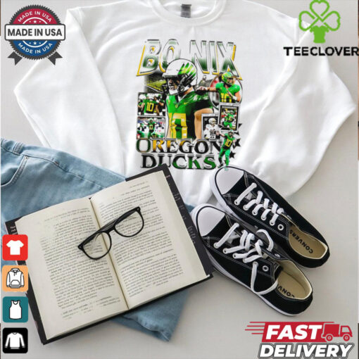 Bo Nix Oregon Ducks football graphic shirt