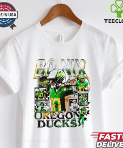 Bo Nix Oregon Ducks football graphic shirt