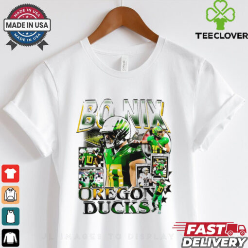 Bo Nix Oregon Ducks football graphic shirt