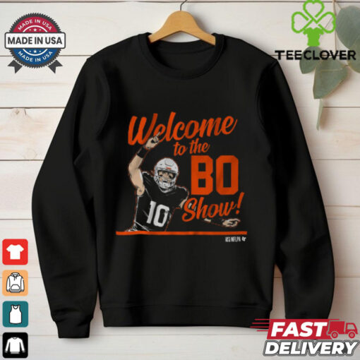 Bo Nix Welcome to the Bo Show T Shirt