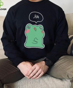 Ha the little Froggy art shirt2