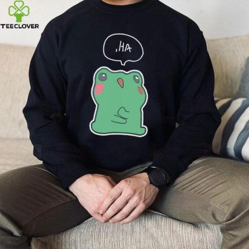 Ha the little Froggy art shirt