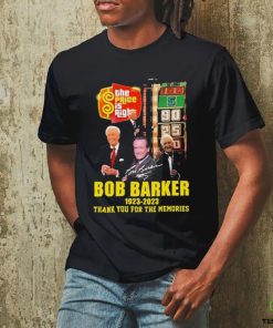 Bob Barker 1923 2023 Thank You For The Memories Signature Shirt