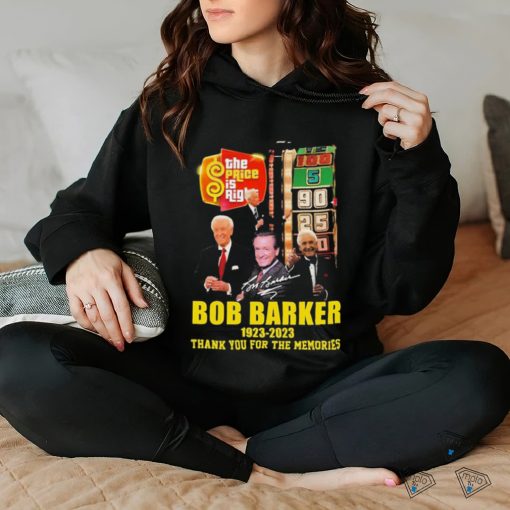 Bob Barker 1923 2023 Thank You For The Memories Signature Shirt