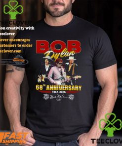Bob Dylan 68th Anniversary 1957 2025 Thank You For The Memories T shirt