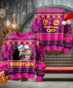 Bob Dylan Milton Glaser Bob Dylan Chirstmas Gifts 2024 Xmas For Family And Friends Ugly Sweater